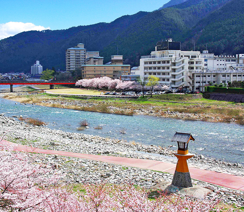 下呂温泉の風景