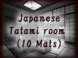 Japanese Tatami Room(10 Mats)