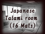 Japanese Tatami Room(16 Mats)
